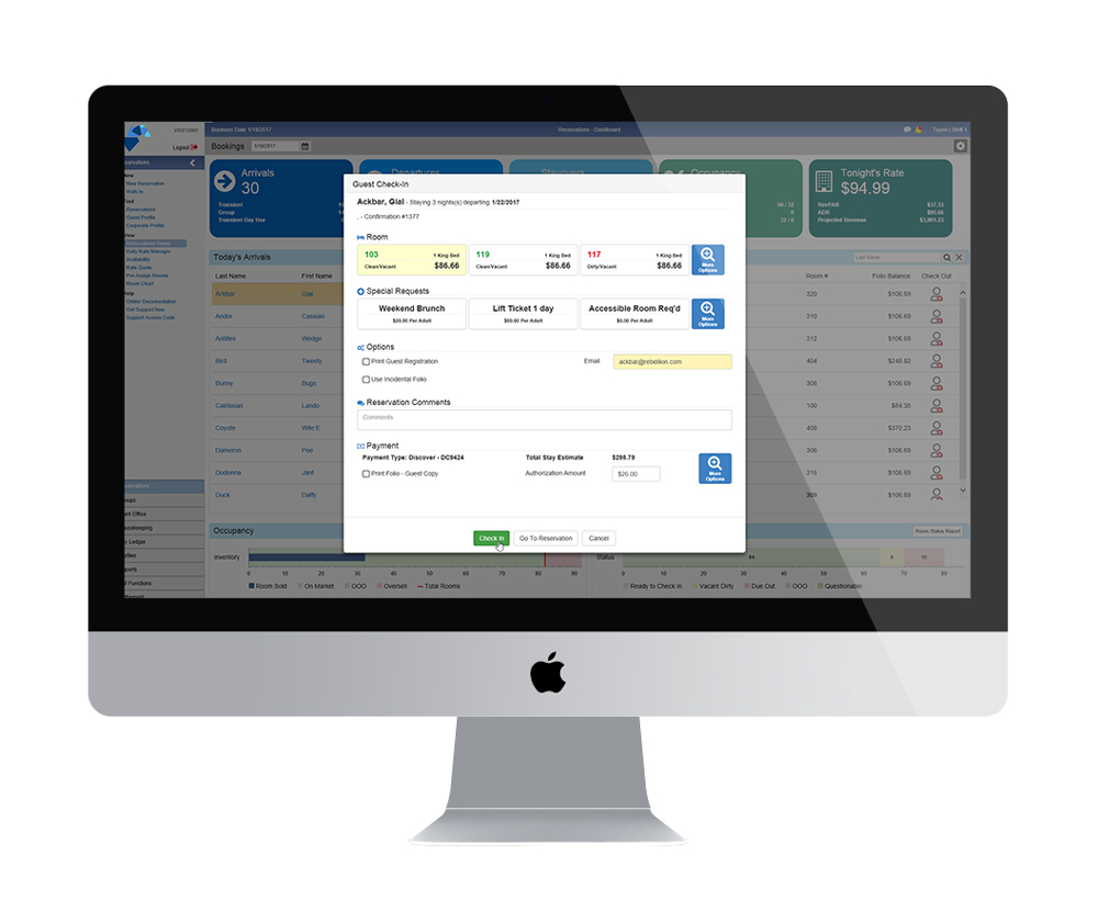 Chorum Cloud-Based PMS Upselling Capabilities